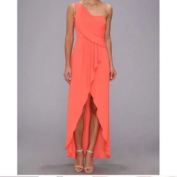open lace back dress Lee Dress Coral / 4